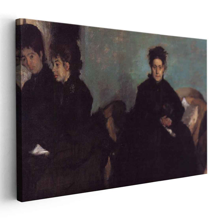 The Duchess de Montejasi and her daughters Elena and Camilla (1876) by Edgar Degas