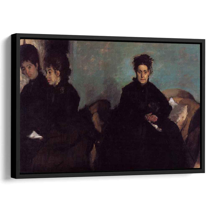 The Duchess de Montejasi and her daughters Elena and Camilla (1876) by Edgar Degas