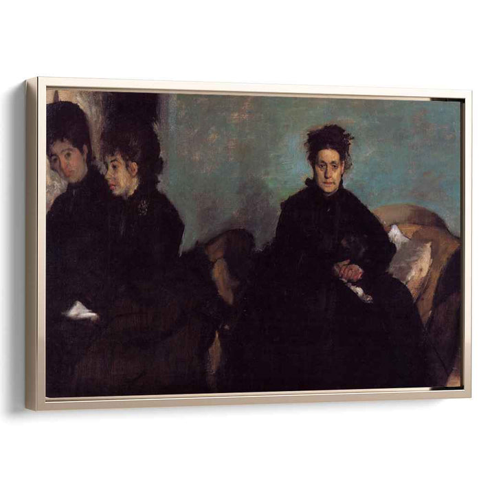 The Duchess de Montejasi and her daughters Elena and Camilla (1876) by Edgar Degas