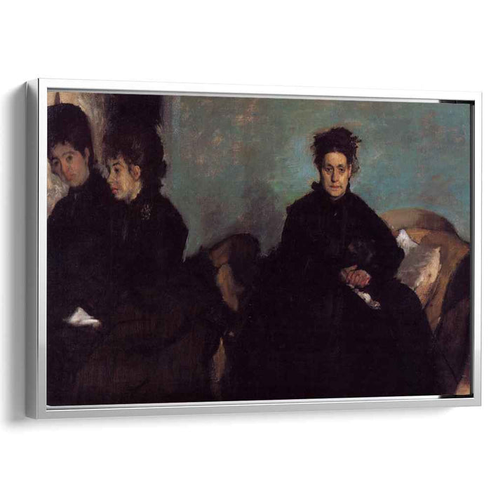 The Duchess de Montejasi and her daughters Elena and Camilla (1876) by Edgar Degas