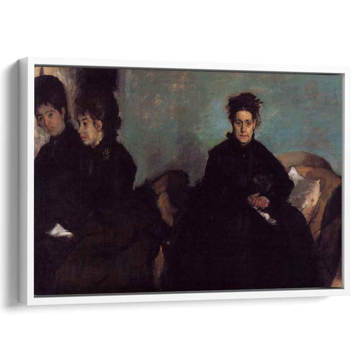 The Duchess de Montejasi and her daughters Elena and Camilla (1876) by Edgar Degas