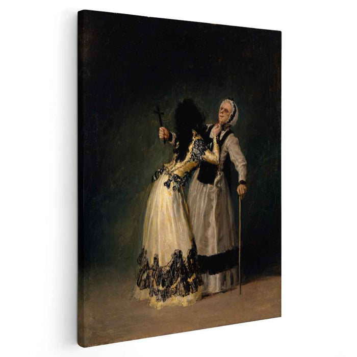 The Duchess of Alba and Her Duenna (1795) by Francisco Goya