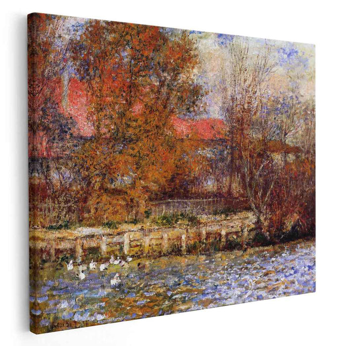 The Duck Pond (1873) by Pierre-Auguste Renoir