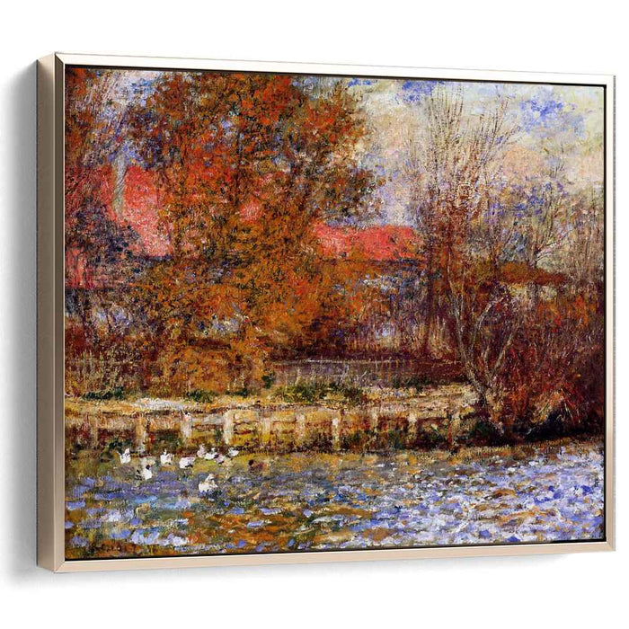 The Duck Pond (1873) by Pierre-Auguste Renoir