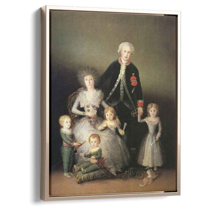 The Duke of Osuna and his Family (1788) by Francisco Goya