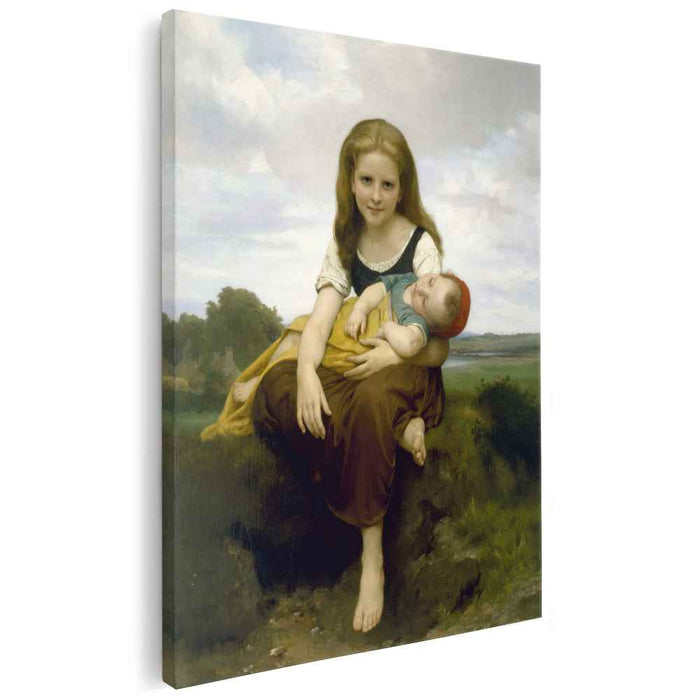 The Elder Sister (1869) by William-Adolphe Bouguereau