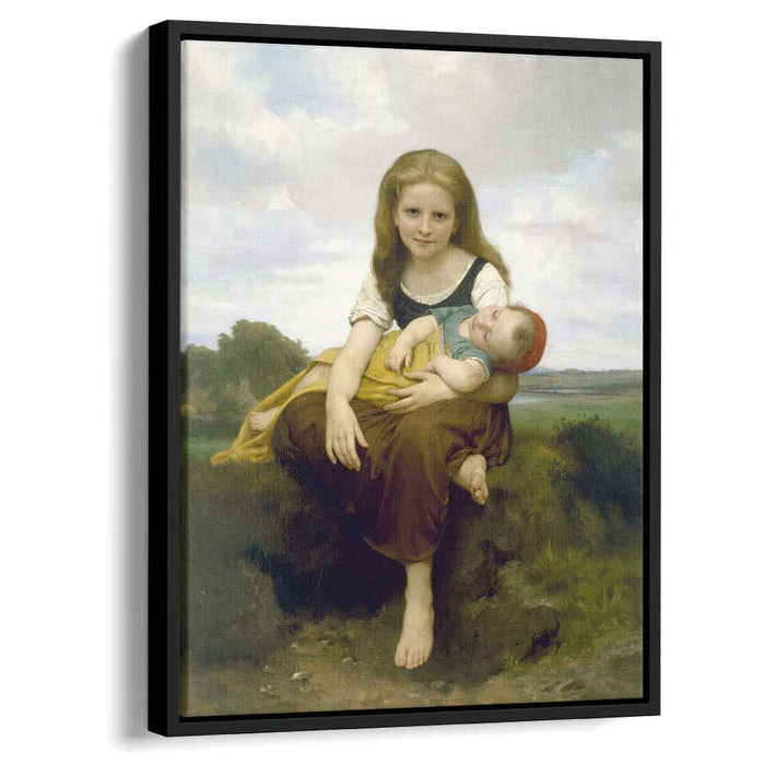 The Elder Sister (1869) by William-Adolphe Bouguereau