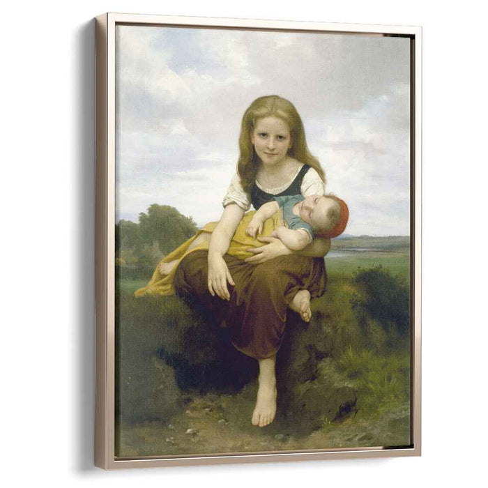 The Elder Sister (1869) by William-Adolphe Bouguereau
