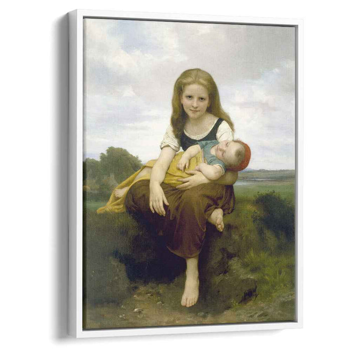 The Elder Sister (1869) by William-Adolphe Bouguereau