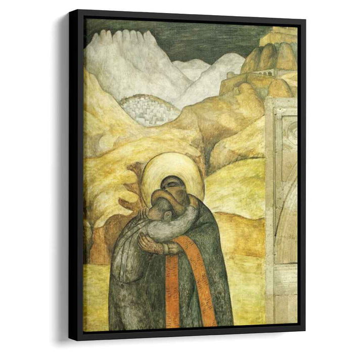 The Embrace (1923) by Diego Rivera