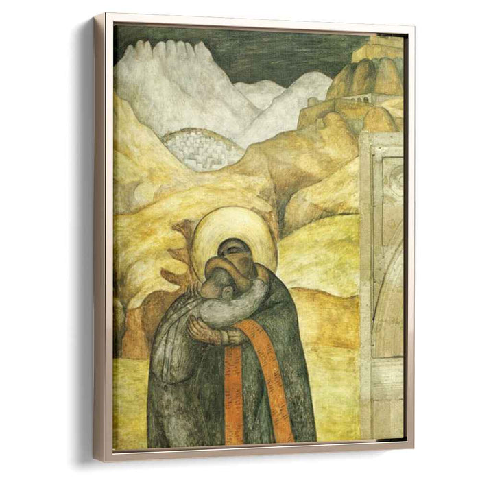 The Embrace (1923) by Diego Rivera