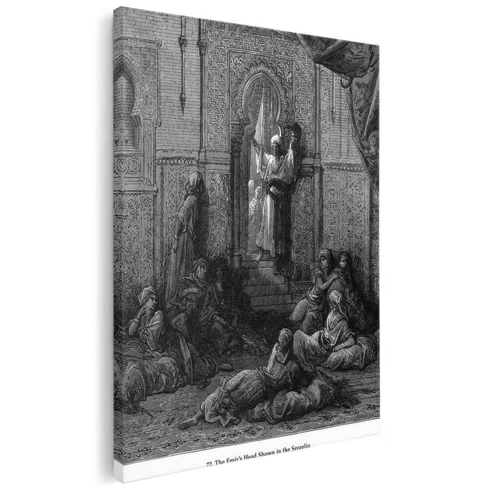 The Emir's Head Shown in the Seraglio by Gustave Dore