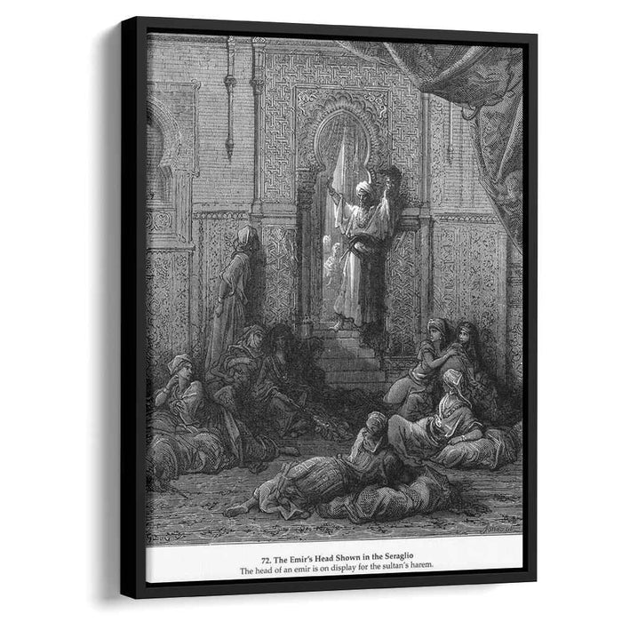 The Emir's Head Shown in the Seraglio by Gustave Dore