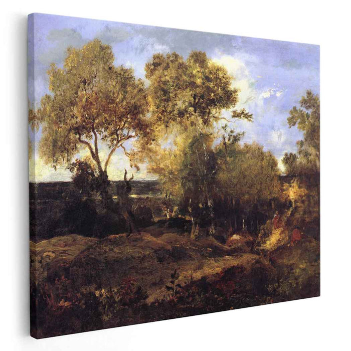 The End of Autumn by Theodore Rousseau