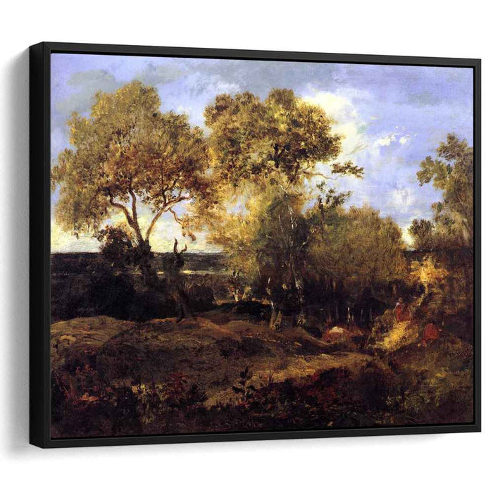 The End of Autumn by Theodore Rousseau