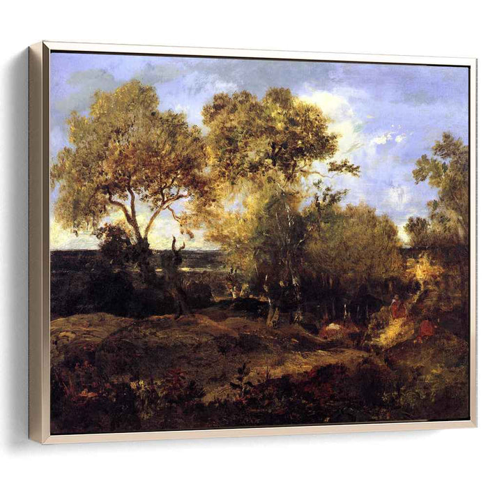 The End of Autumn by Theodore Rousseau