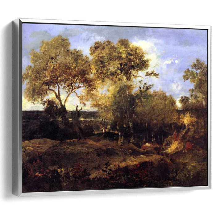 The End of Autumn by Theodore Rousseau