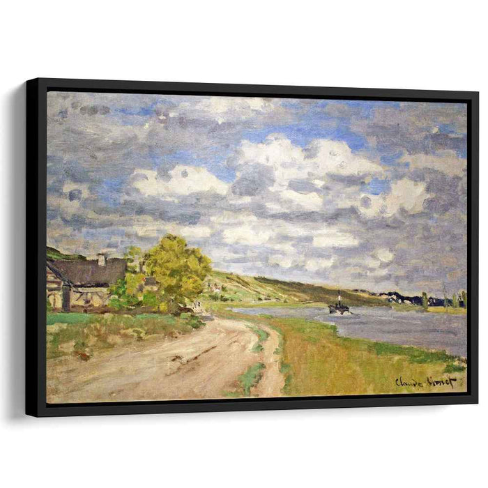 The Estuary of the Siene (1868) by Claude Monet