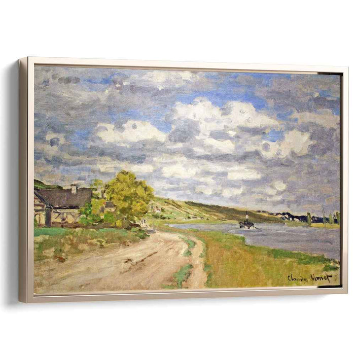 The Estuary of the Siene (1868) by Claude Monet