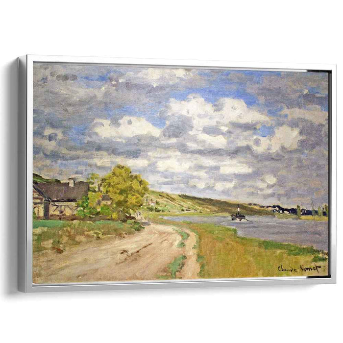 The Estuary of the Siene (1868) by Claude Monet