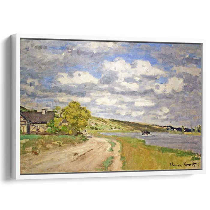The Estuary of the Siene (1868) by Claude Monet