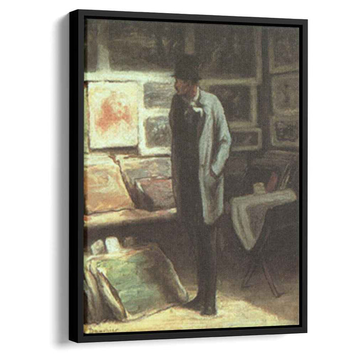 The Print Collector (1865) by Honore Daumier