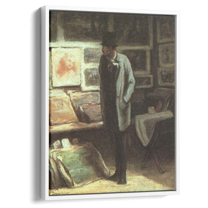 The Print Collector (1865) by Honore Daumier