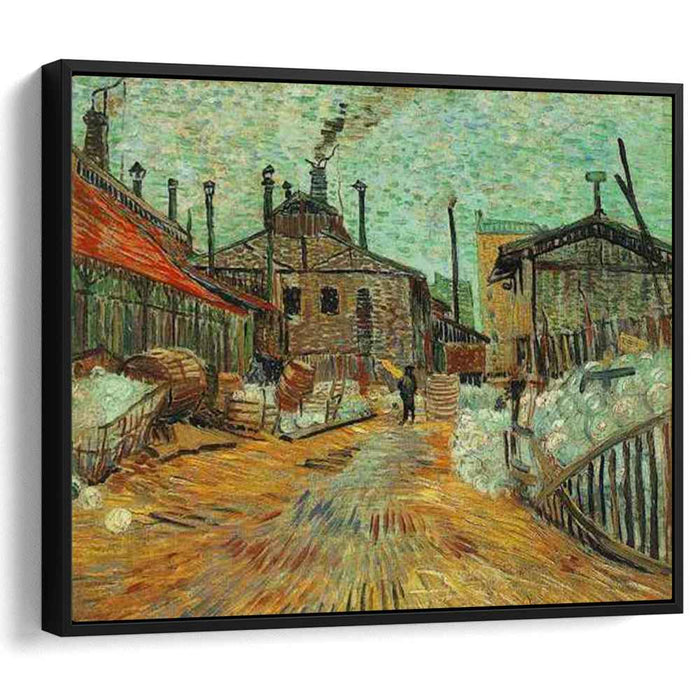 The Factory at Asnieres (1887) by Vincent van Gogh