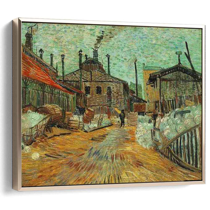 The Factory at Asnieres (1887) by Vincent van Gogh