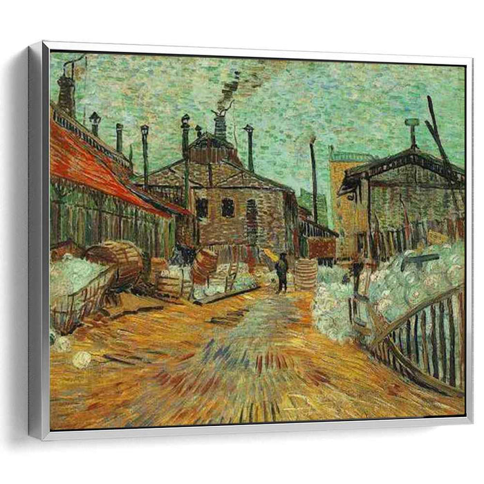 The Factory at Asnieres (1887) by Vincent van Gogh