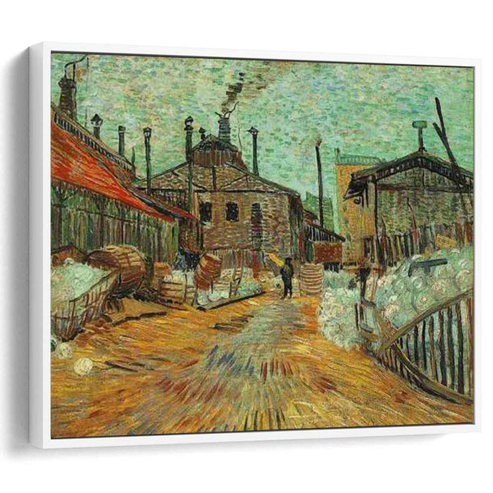 The Factory at Asnieres (1887) by Vincent van Gogh