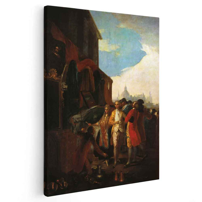 The Fair at Madrid (1779) by Francisco Goya
