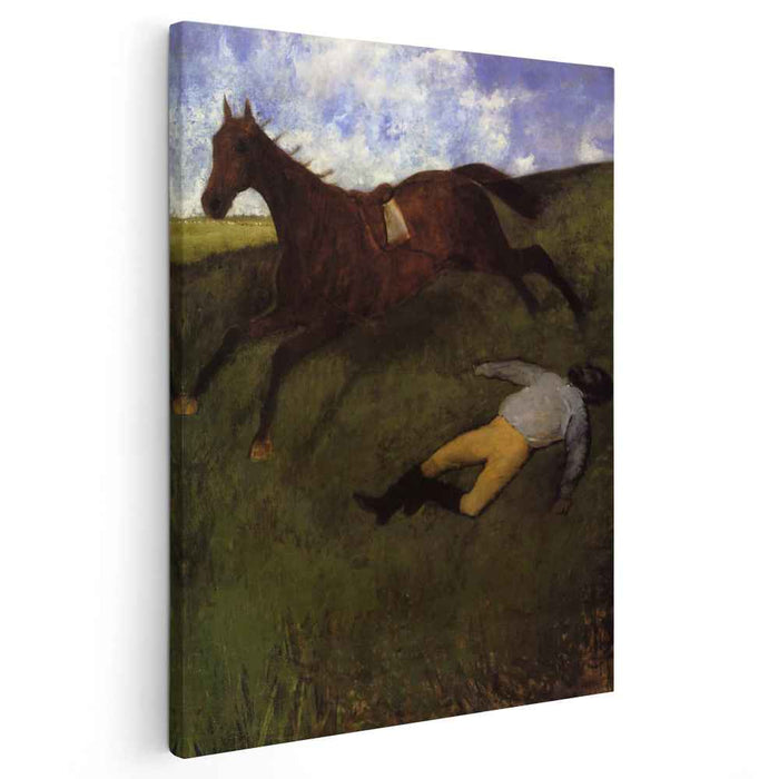 The Fallen Jockey (1898) by Edgar Degas