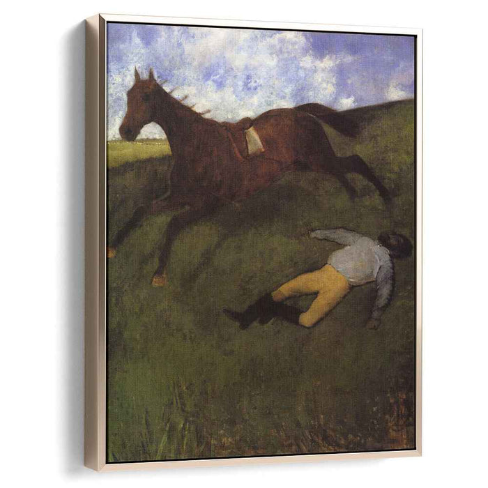 The Fallen Jockey (1898) by Edgar Degas