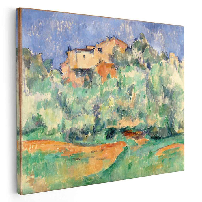 The farm of Bellevue (1892) by Paul Cezanne