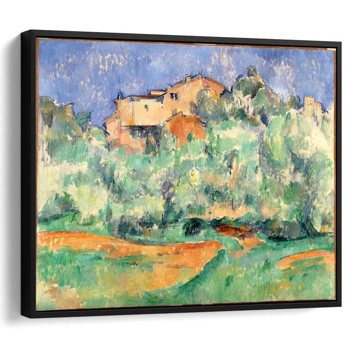 The farm of Bellevue (1892) by Paul Cezanne