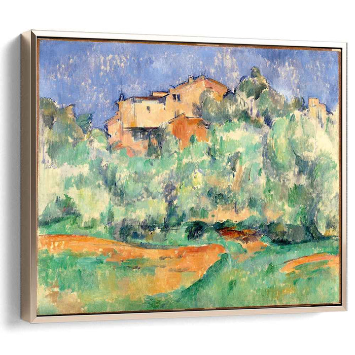 The farm of Bellevue (1892) by Paul Cezanne