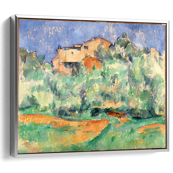 The farm of Bellevue (1892) by Paul Cezanne