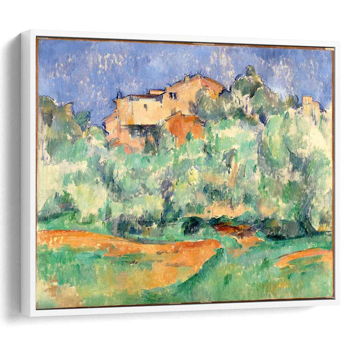 The farm of Bellevue (1892) by Paul Cezanne
