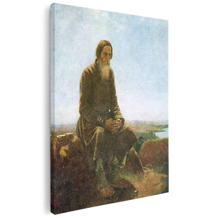 The farmer in the field (1876) by Vasily Perov