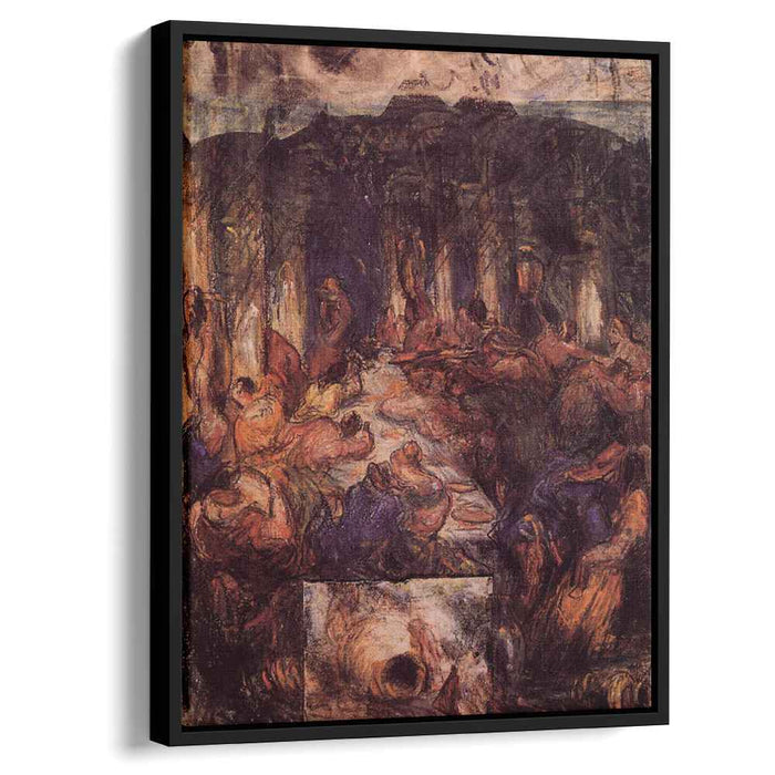 The Feast (1867) by Paul Cezanne