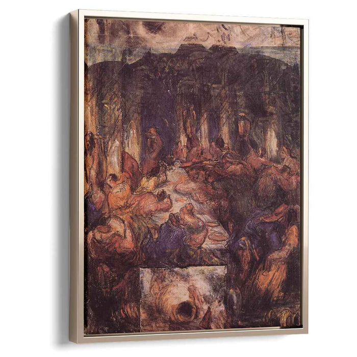 The Feast (1867) by Paul Cezanne