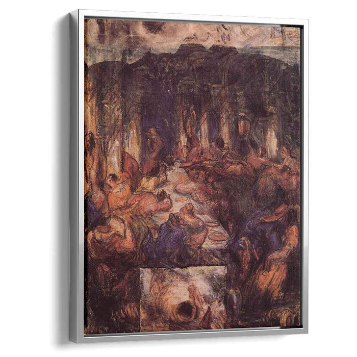 The Feast (1867) by Paul Cezanne