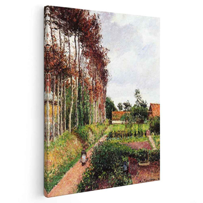 The Field by the Ango Inn, Varengeville by Camille Pissarro