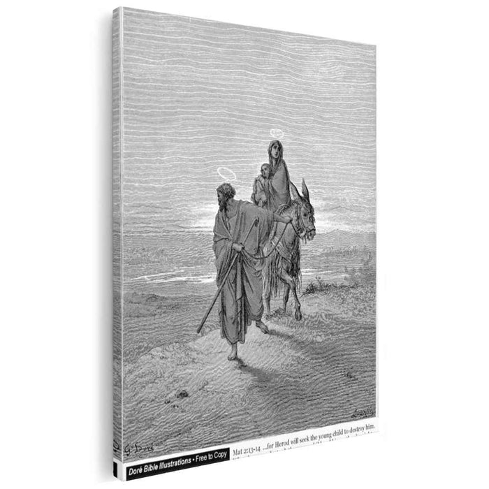 The Flight into Egypt by Bartolome Esteban Murillo