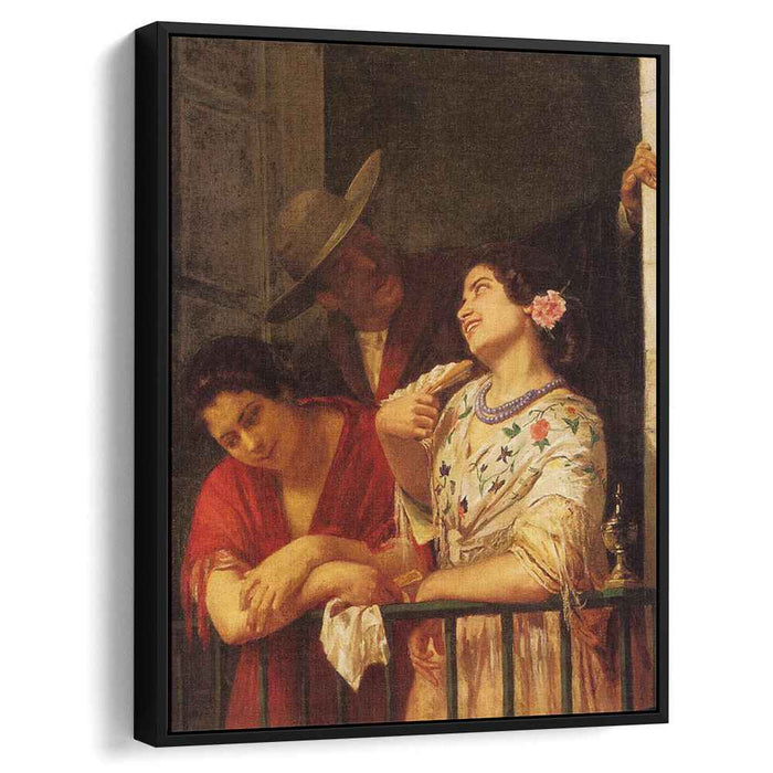 The Flirtation A Balcony in Seville (1872) by Mary Cassatt
