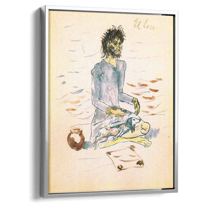 The fool (1904) by Pablo Picasso