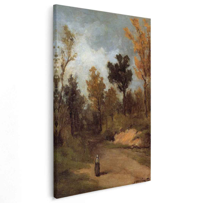 The Forest Path (1873) by Paul Gauguin