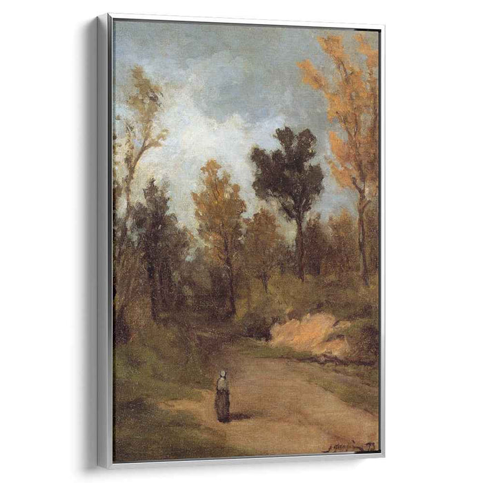 The Forest Path (1873) by Paul Gauguin