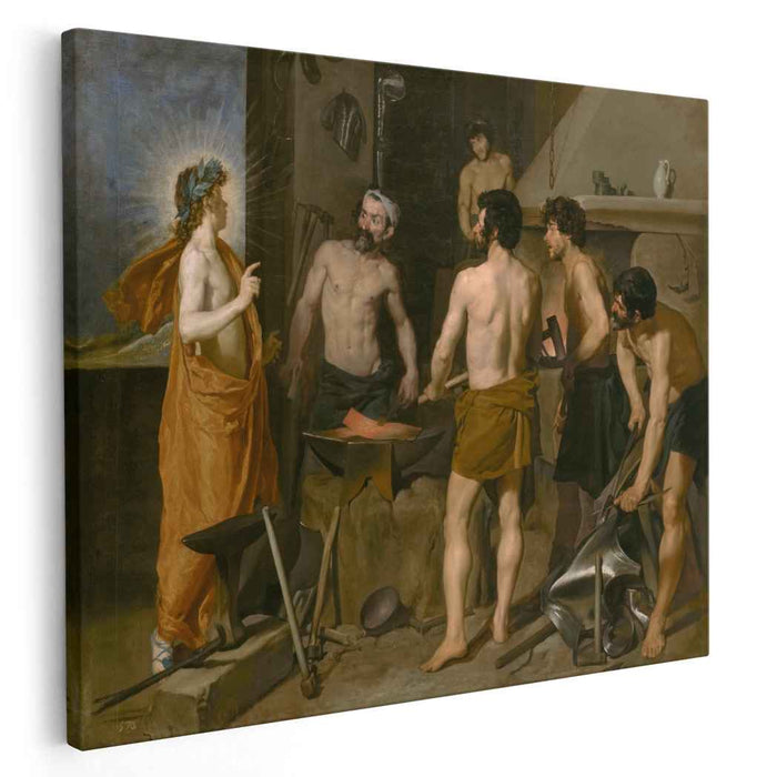 The Forge of Vulcan (1630) by Diego Velazquez